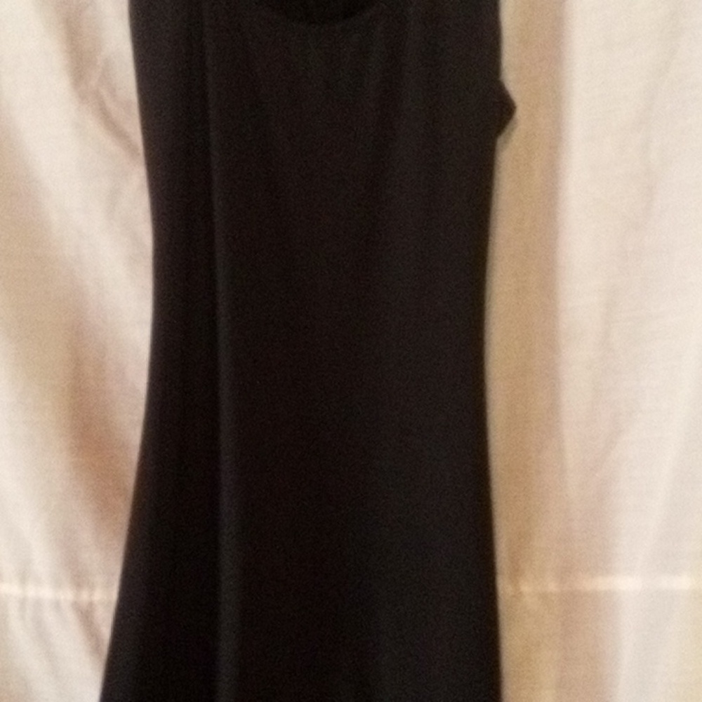 Black cocktail cutout dress